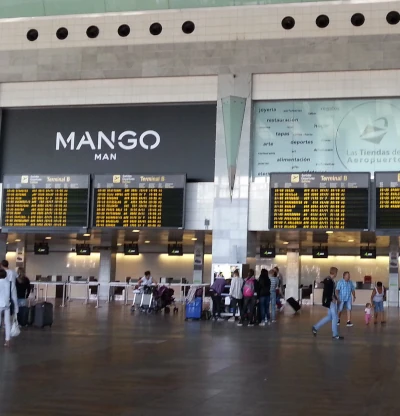 Terminal 2 El Prat Aéroport Barcelone